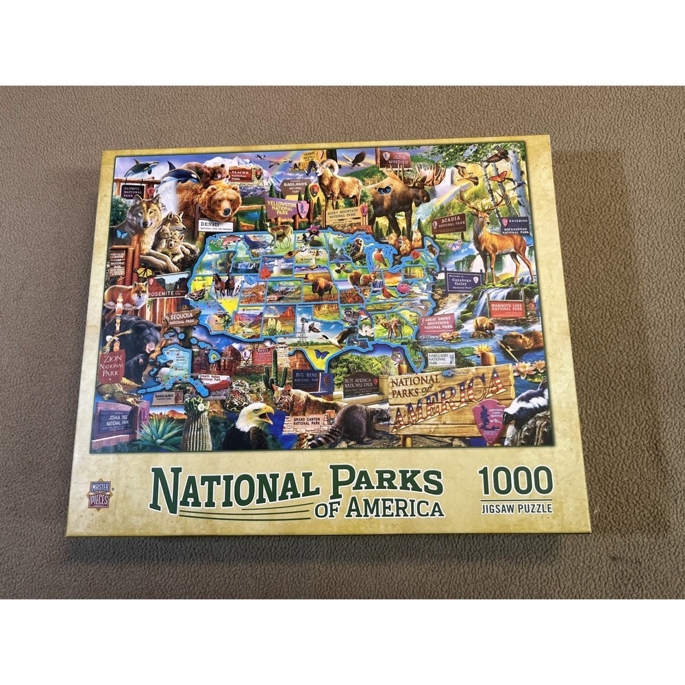 MasterPieces National Parks of‎ America 1000 Piece Jigsaw Puzzle